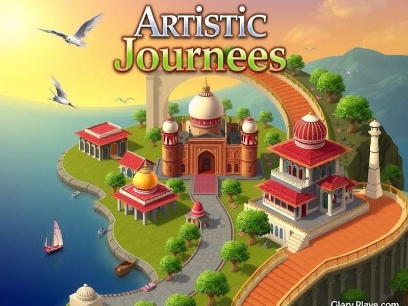 Artistic Journeys India Game Screenshot